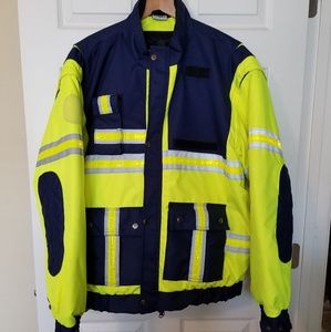 High Visibility Convertible Jacket - XL